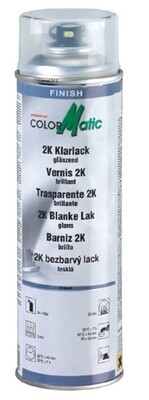 DUPLI COLOR Vernice spray catalizzata 2K trasparente prefessionale per autoriparazione