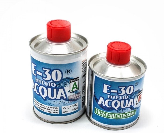 PROCHIMA E-30: Resina Epossidica Trasparente atossica dall'effetto acqua