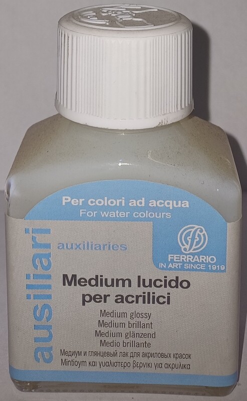 Medium lucido per acrilici