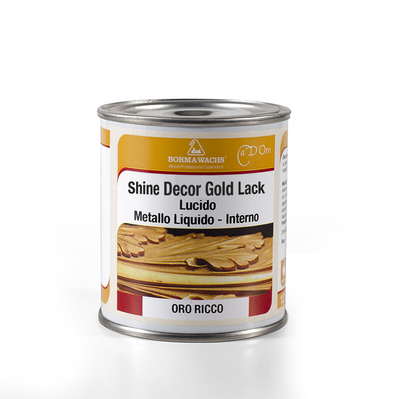 BORMA SHINE DECOR  vernice di finitura dorata