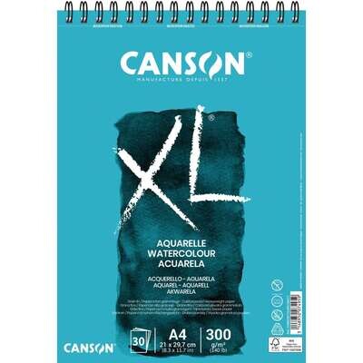 CANSON Blocco XL Aquarelle A4