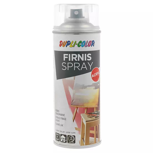DUPLI COLOR FIRNIS SPARY Vernice finale spray per olio e acrilici OPACA
