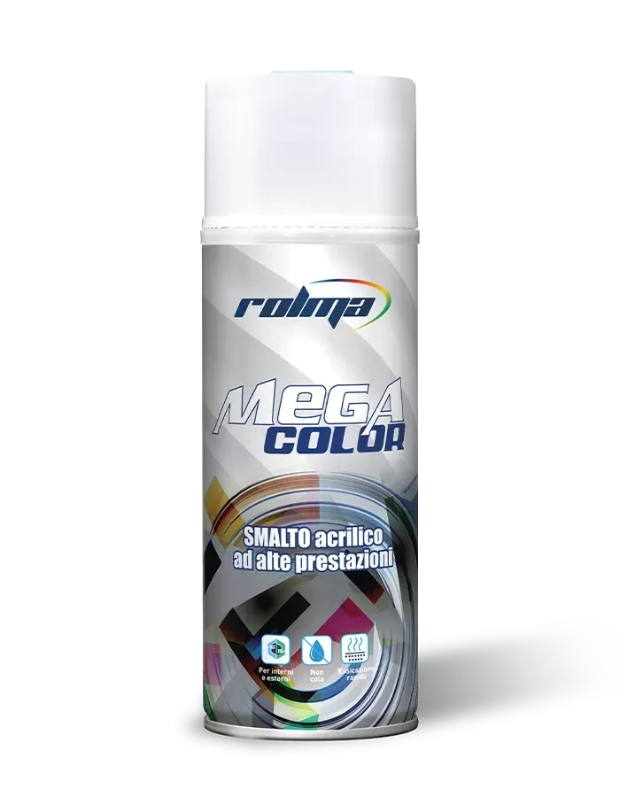 Rolma Mega Color  Smalto acrilico ad alte prestazioni