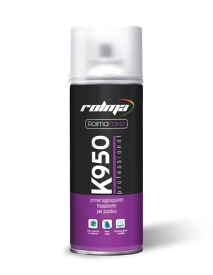 ROLMA K950
Primer aggrappante trasparente per plastica