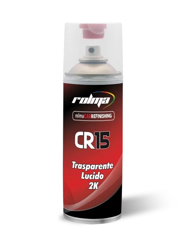 ROLMA CR15 trasparente lucido 2K PROFESSIONALE
