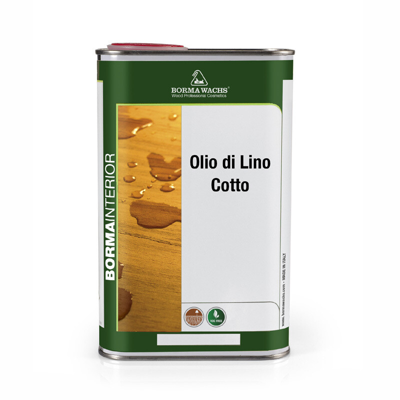 BORMA OLIO DI LINO COTTO 100% naturale filtrato