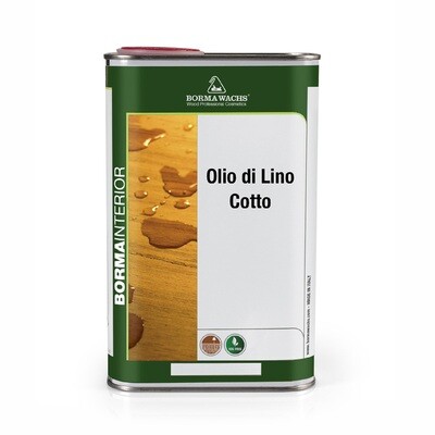 BORMA OLIO DI LINO COTTO 100% naturale filtrato
