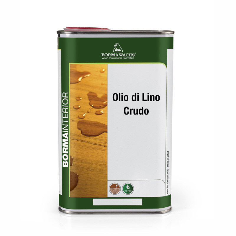 BORMA OLIO DI LINO CRUDO 100% naturale