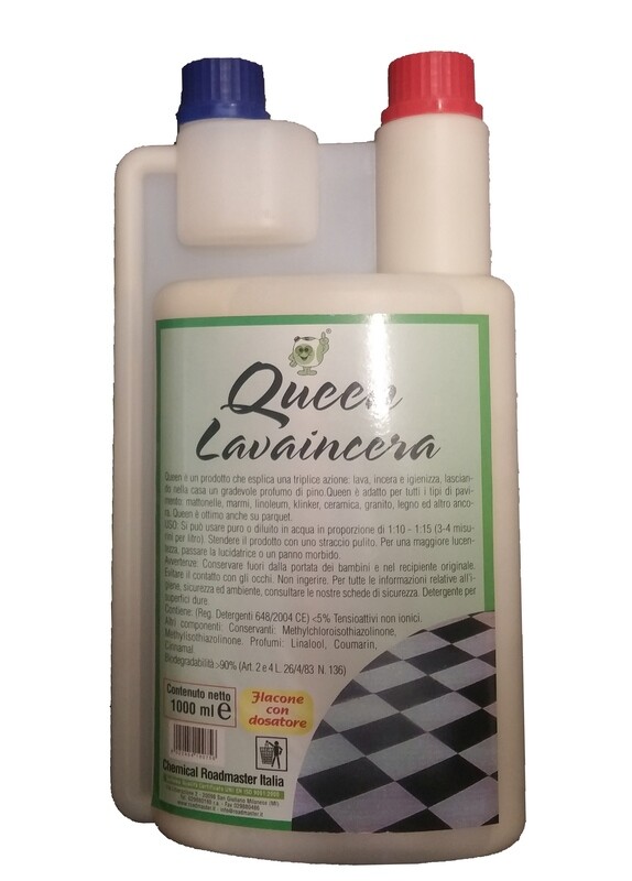 QUEEN LAVAINCERA detergente 3 in 1 per pavimenti