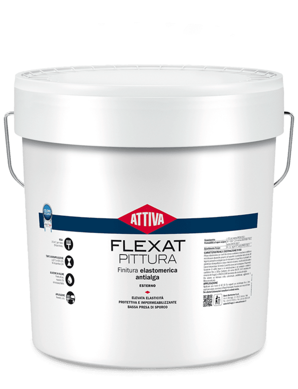 BOERO ATTIVA FLEXAT PITTURA pittura elastomerica  antialga