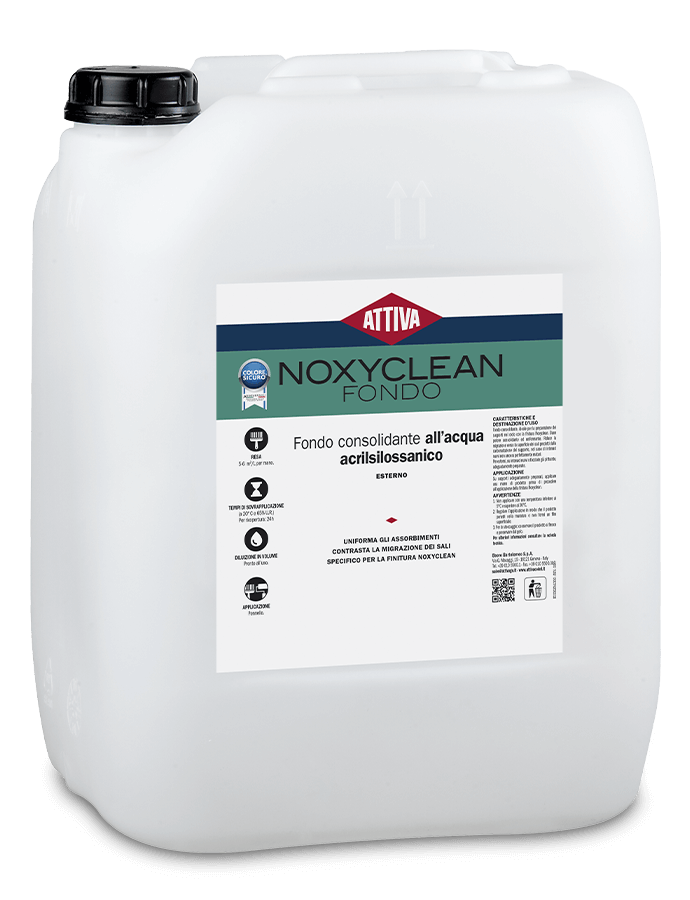 BOERO ATTIVA NOXYCLEAN  FONDO consolidante all' acqua per ciclo fotocatalitico