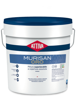 BOERO ATTIVA MURISAN ORO Pittura superlavabile a copertura assoluta