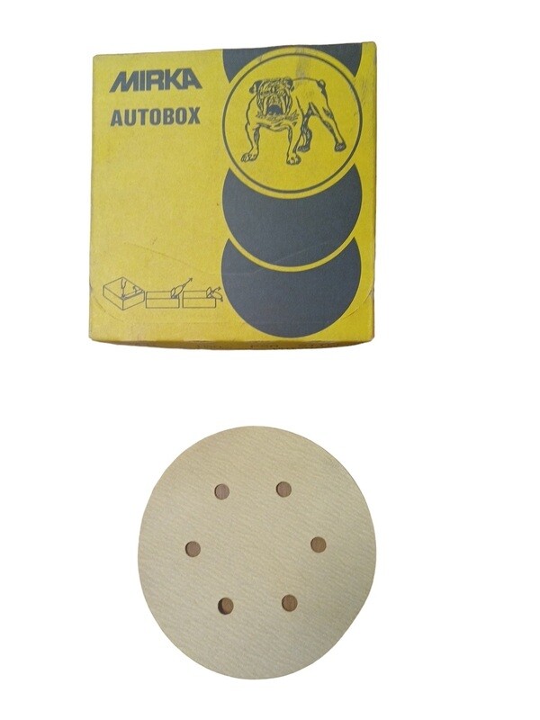 MIRKA AUTOBOX GOLD disco abrasivo P180