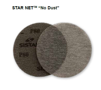 SISTAR STAR NET dischi abrasivi con supporto in rete D 125