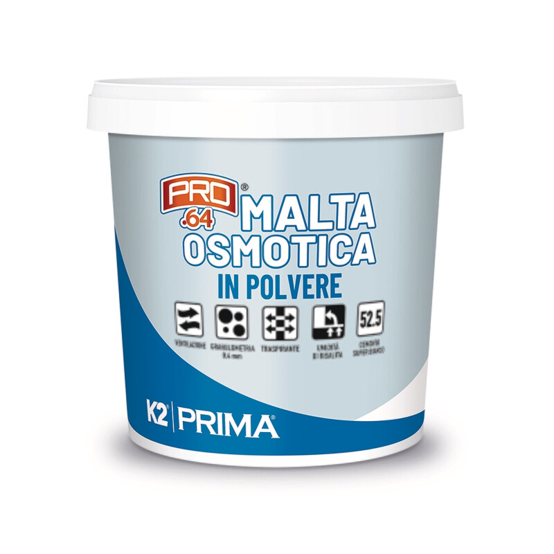 PRIMA MALTA OSMOTICA per il risanamento di murature umide