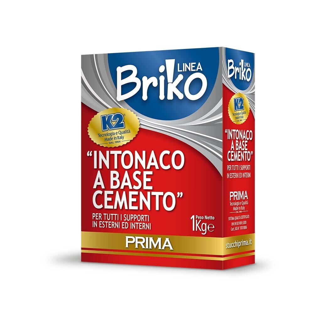 PRIMA INTONACO A BASE CEMENTO per il ripristino architettonico di murature interne ed esterne.