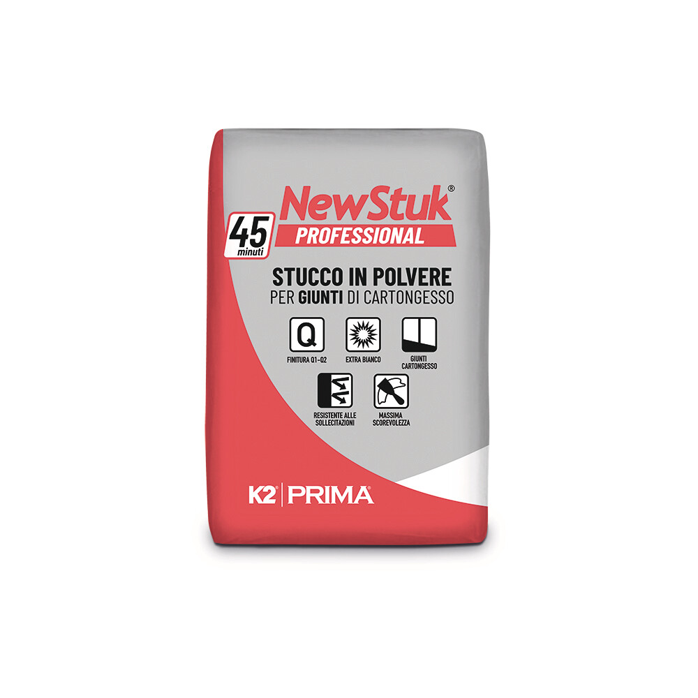 PRIMA NEW STUK PROFESSIONAL stucco per cartongesso rapido