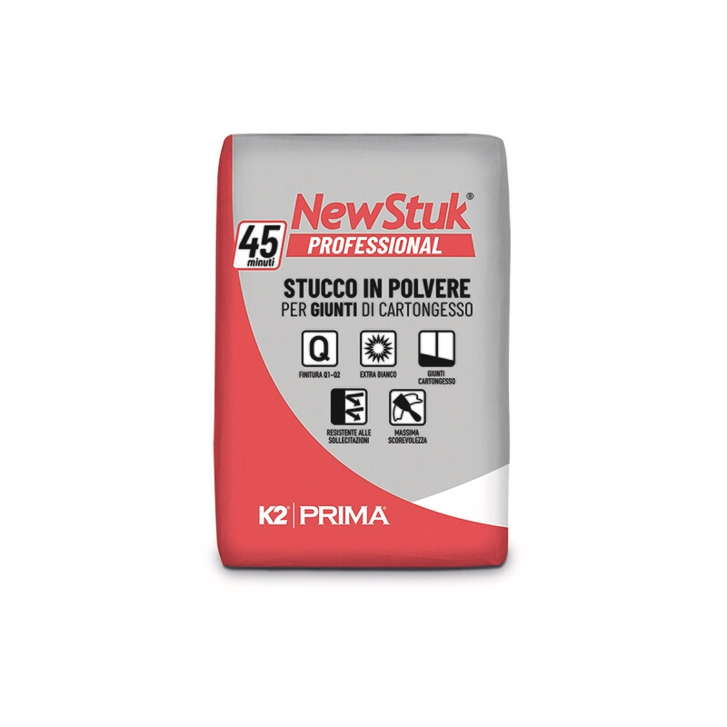 PRIMA NEW STUK PROFESSIONAL stucco per cartongesso rapido