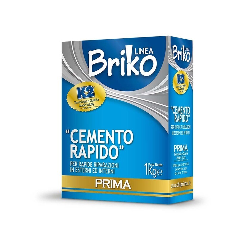 PRIMA CEMENTO RAPIDO Premiscelato con sabbie e leganti ad alta prestazione.