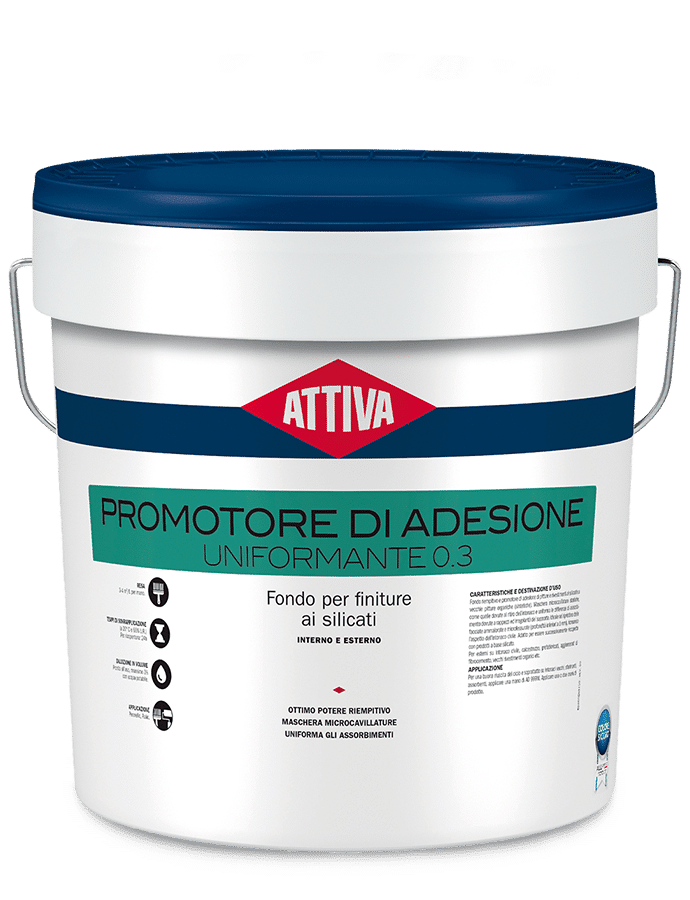 BOERO ATTIVA PROMOTORE DI ADESIONE UNIFORMANTE Fondo promotore di adesione per finiture ai silicati