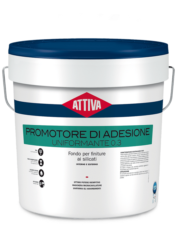 BOERO ATTIVA PROMOTORE DI ADESIONE UNIFORMANTE Fondo promotore di adesione per finiture ai silicati