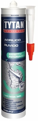 TYTAN SIGILLANTE ACRILICO RUVIDO bianco verniciabile effetto intonaco