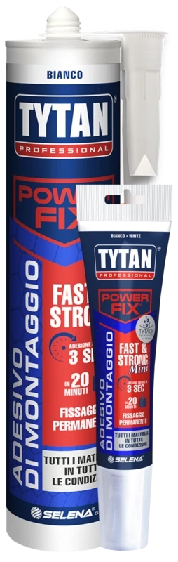 TYTAN FAST & STRONG - POWER FIX adesivo di montaggio professionale a base di polimero MS