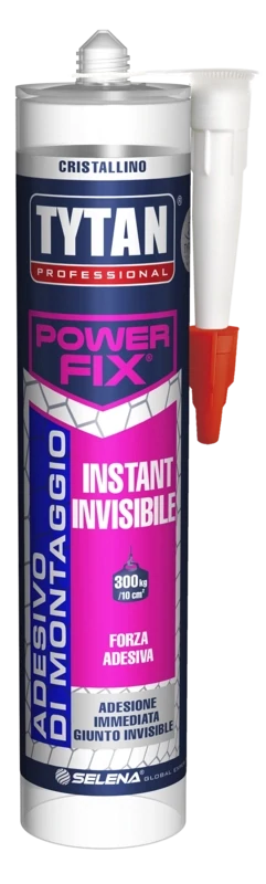 TYTAN INSTANT INVISIBLE- POWER FIX adesivo di montaggio professionale CRISTALLINO