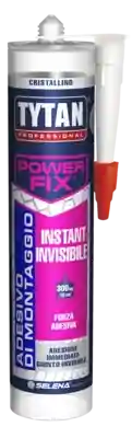 TYTAN INSTANT INVISIBLE- POWER FIX adesivo di montaggio professionale CRISTALLINO