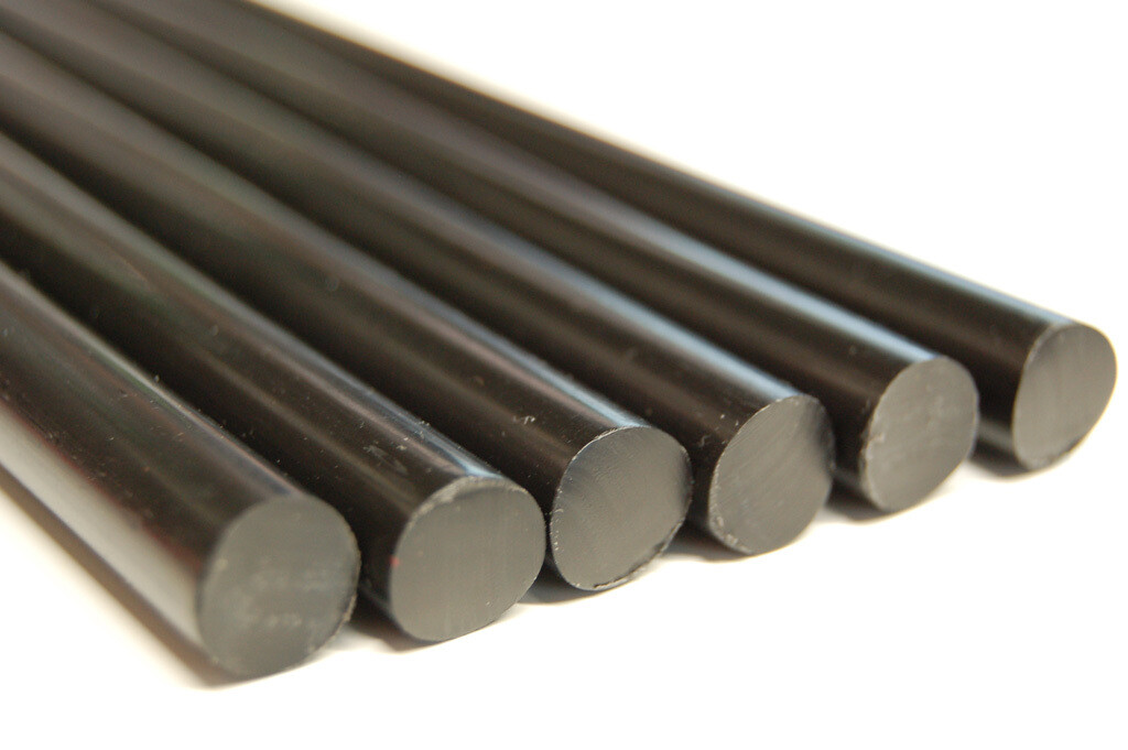 Colla termofusibile nera d 11mm