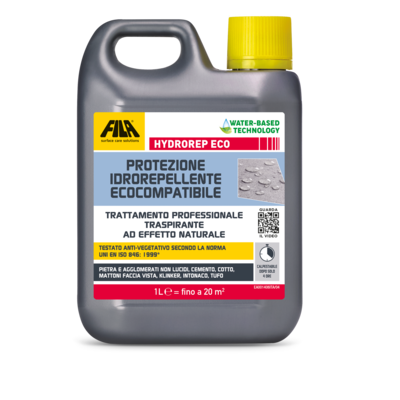FILA HYDROREP ECO protezione idro repellente ecocompatibile ad effetto naturale.