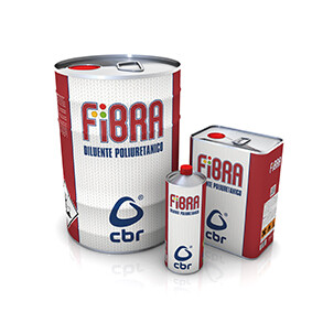 CBR FIBRA diluente poliuretanico senza clorurati prodtto PROFESSIONALE