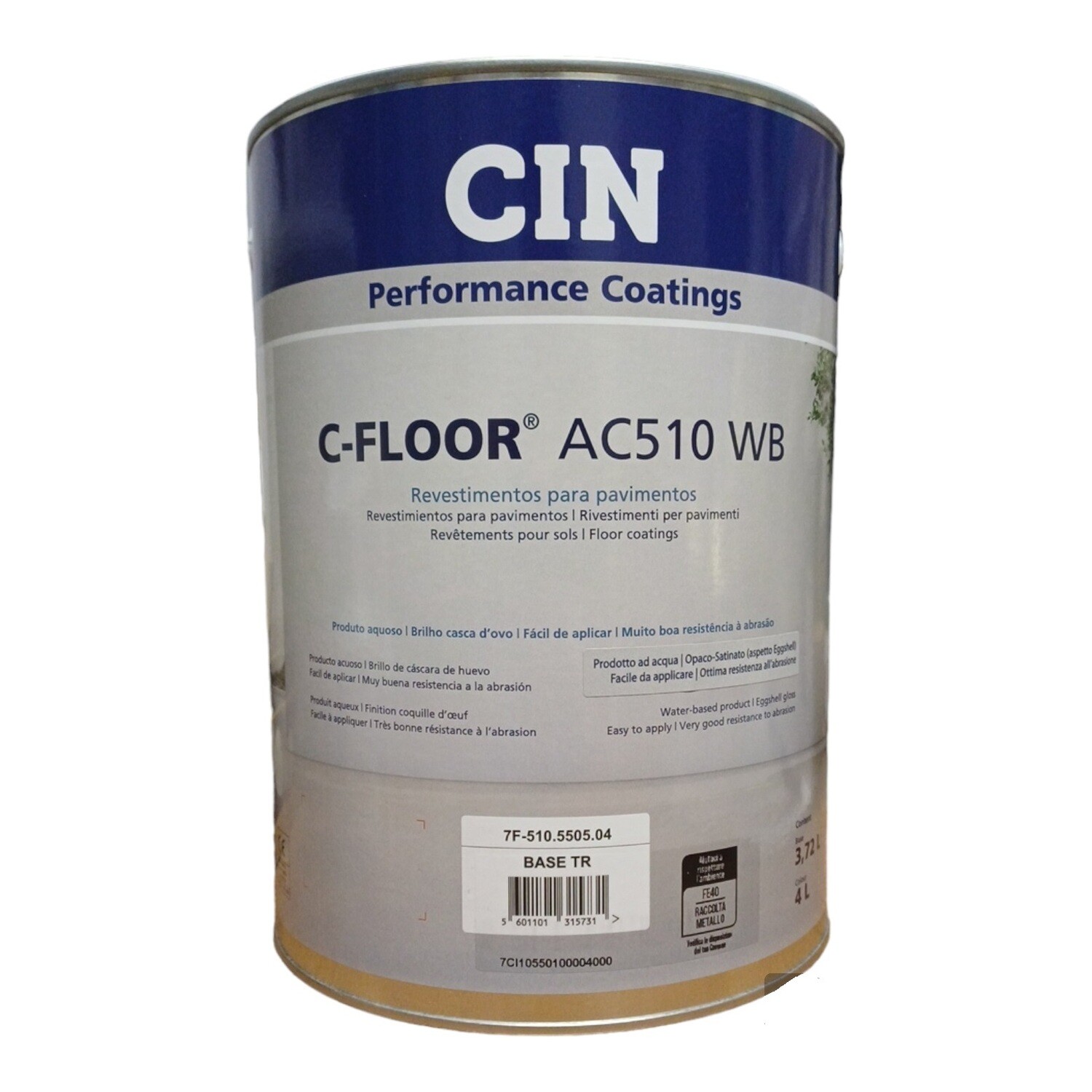 BOERO CIN C-FLOOR AC15 smalto ad acqua monocomponente per pavimenti in cemento