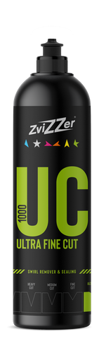 ZVIZZER UC1000 compound ULTRA  fine per la rimozione degli swirl e un effetto profondo ducido.  ologrammi di lucidatura