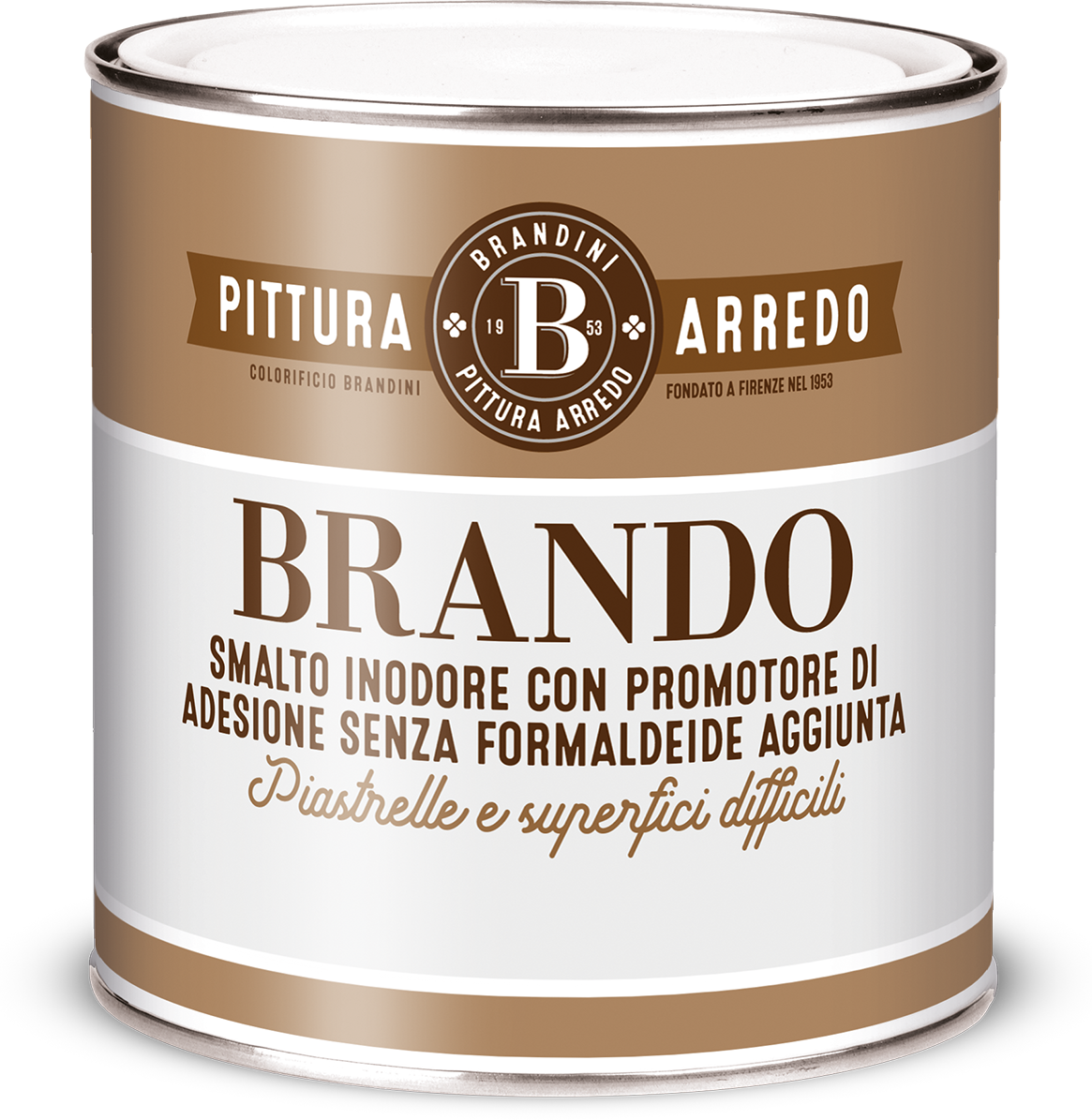 BRANDO pittura arredo OPACA  per PIASTRELLE