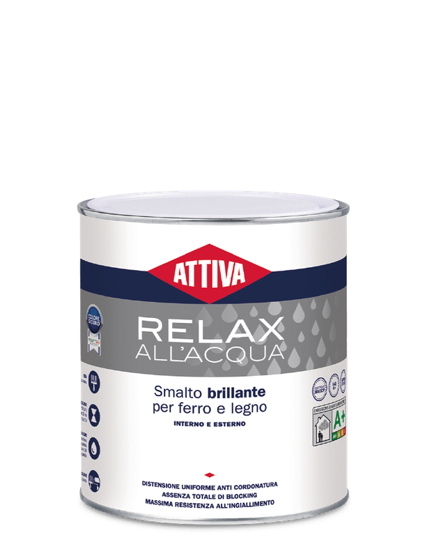 BOERO ATTIVA RELAX Smalto acrilico BRILLANTE all’acqua eco-friendly
