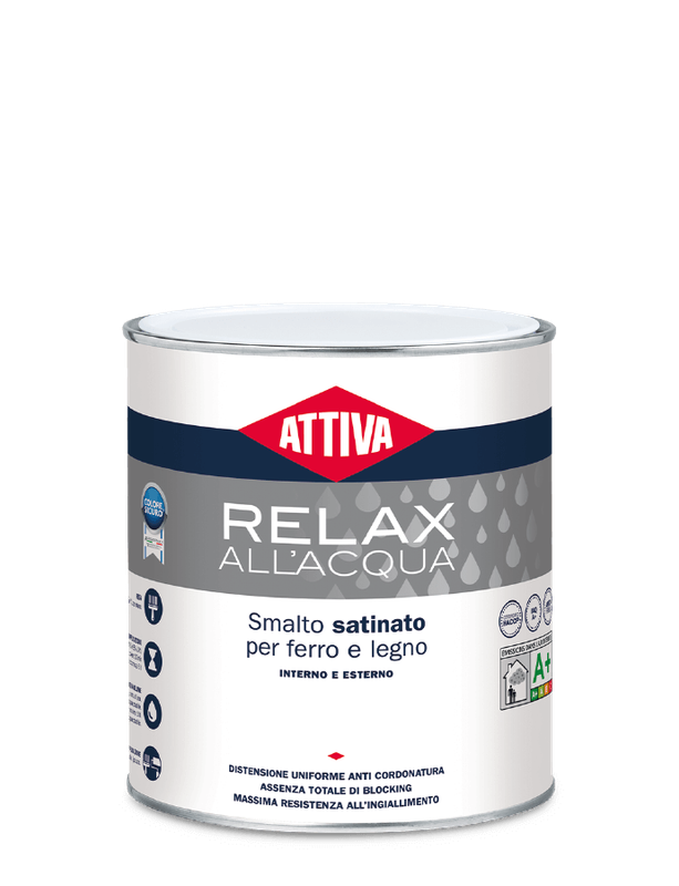 BOERO ATTIVA RELAX Smalto acrilico SATINATO all’acqua eco-friendly