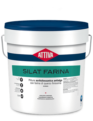 BOERO ATTIVA SILAT FARINA pittura acril silossanica  antialga con farina di quarzo