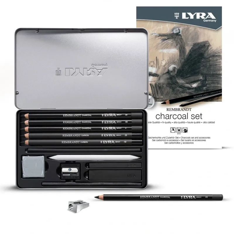Lyra Rembrandt Charcoal Set