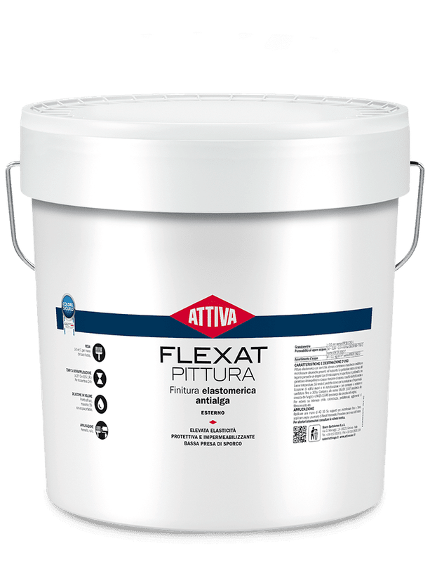 BOERO ATTIVA FLEXAT PITTURA pittura elastomerica  antialga