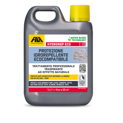 FILA HYDROREP ECO protezione idro repellente ecocompatibile ad effetto naturale.