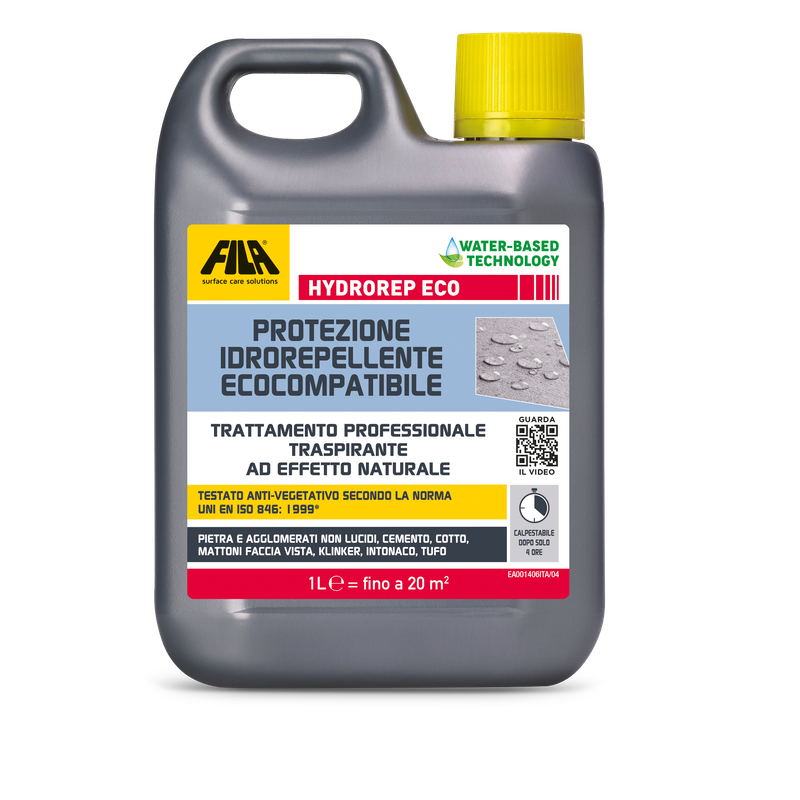 FILA HYDROREP ECO protezione idro repellente ecocompatibile ad effetto naturale.