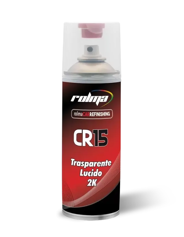ROLMA CR15 trasparente lucido 2K PROFESSIONALE