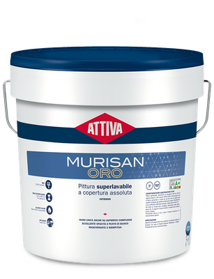 BOERO ATTIVA MURISAN ORO Pittura superlavabile a copertura assoluta