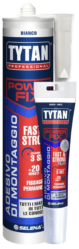 TYTAN FAST & STRONG - POWER FIX adesivo di montaggio professionale a base di polimero MS