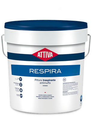 BOERO ATTIVA RESPIRA Pittura TRASPIRANTE antimuffa