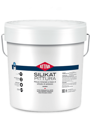 BOERO ATTIVA SILIKAT PITTURA Pittura minerale a base di SILICATO DI POTASSIO BOERO ATTIVA SILIKAT PITTURA Pittura minerale a base di SILICATO DI POTASSIO