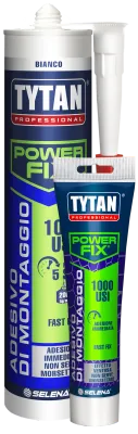 TYTAN 1000 USI - POWER FIX adesivo di montaggio a presa immediata con effetto ventosa