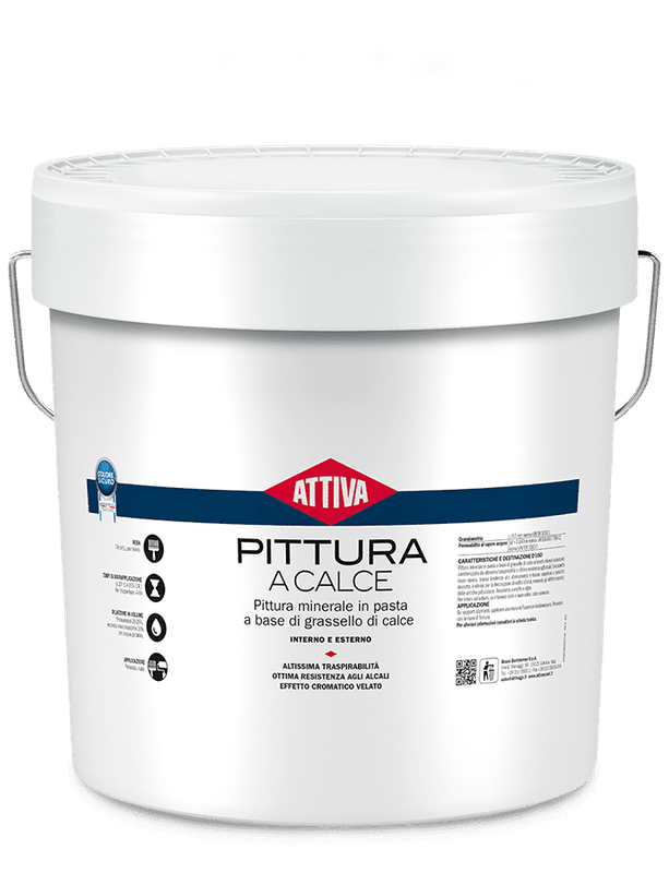 BOERO ATTIVA PITTURA A CALCE Pittura minerale in pasta a base di grassello di calce