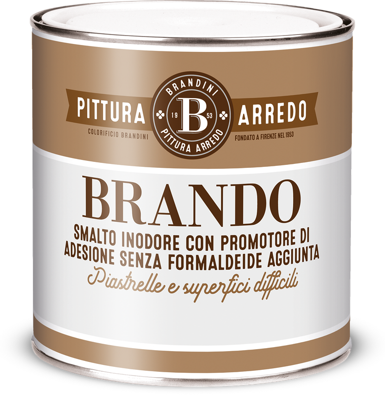 BRANDO pittura arredo OPACA  per PIASTRELLE